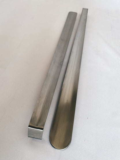 Schuhlöffel Edelstahl handgemacht – 30 cm, 60 cm, 100 cm