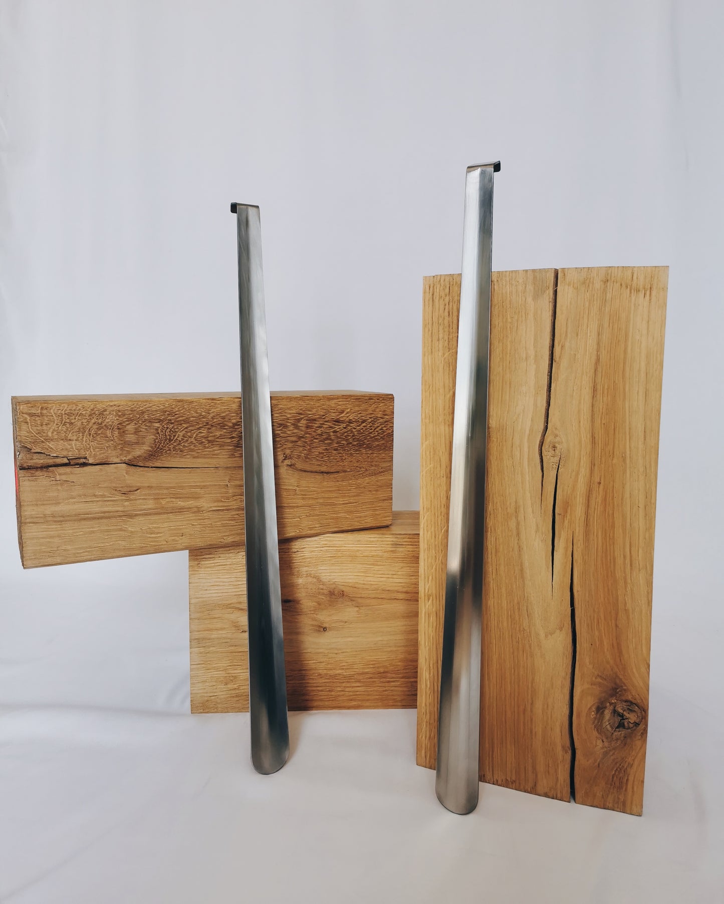 Schuhlöffel Edelstahl handgemacht – 30 cm, 60 cm, 100 cm